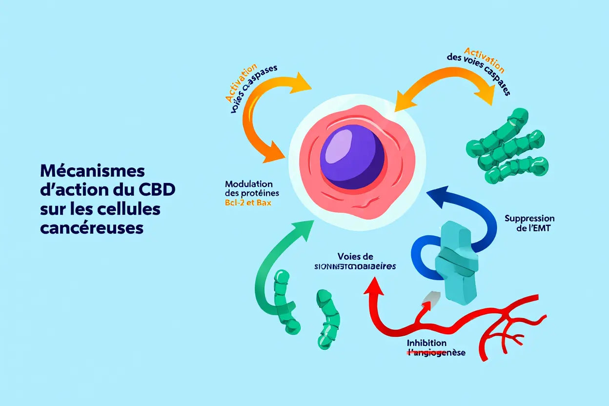 CBD et cancer : effets thérapeutiques du cannabidiol Image