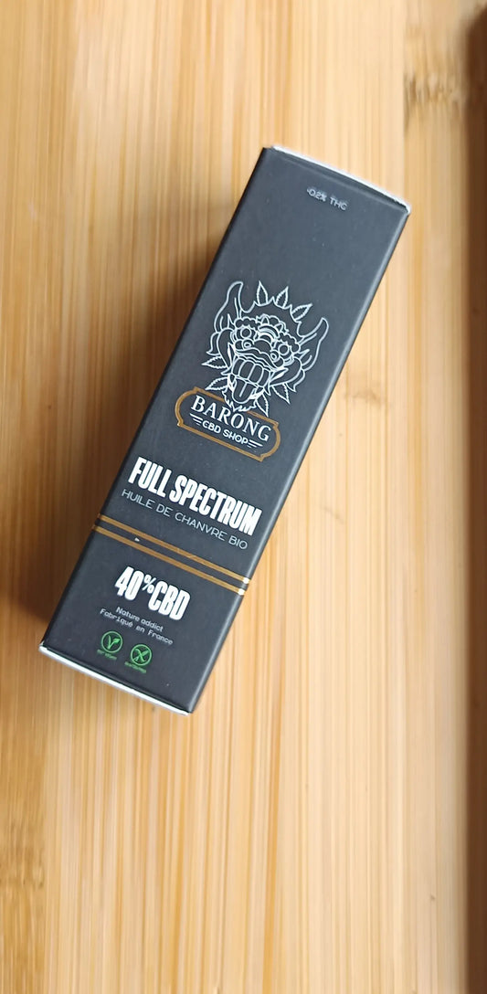 Huiles Full Spectrum CBD 40% Barong Avenue du H