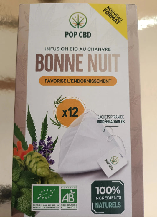 Infusion CBD Bonne Nuit - Avenue du H