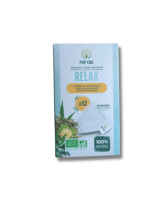 Thé en sachet popcbd Relaxation - Avenue du H