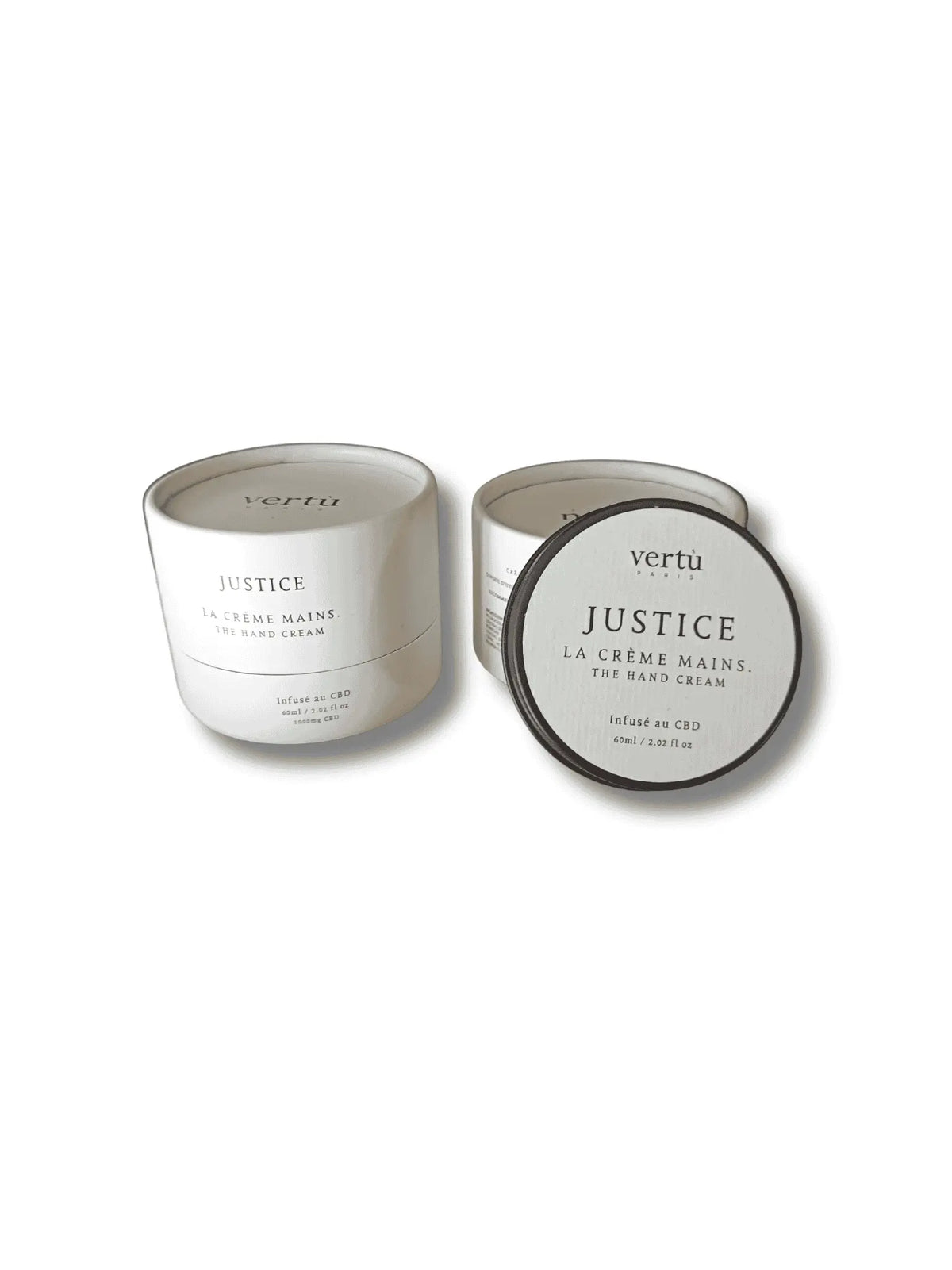 Justice crème CBD pour les mains - Avenue du H