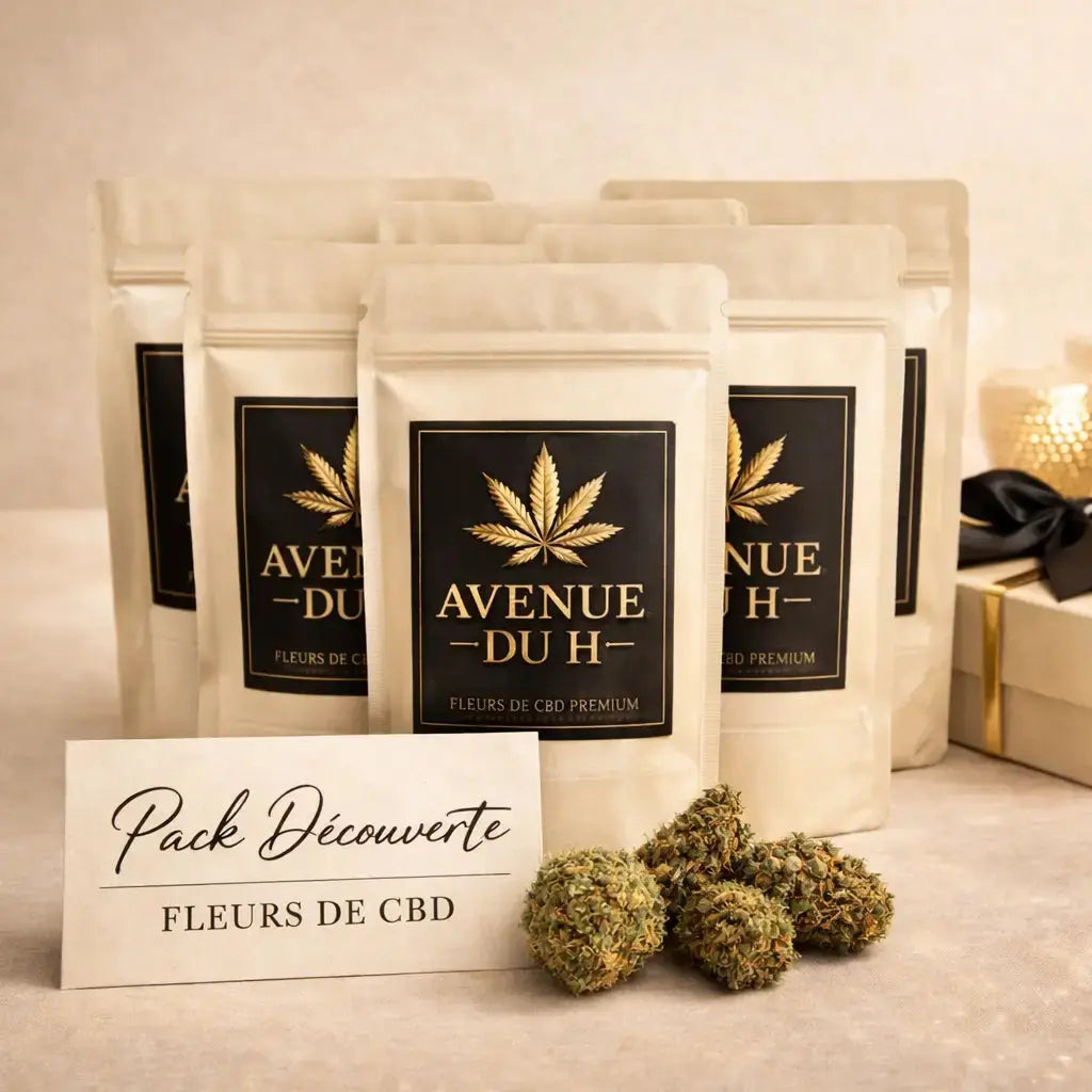 Pack découverte - Fleurs de CBD Avenue du H