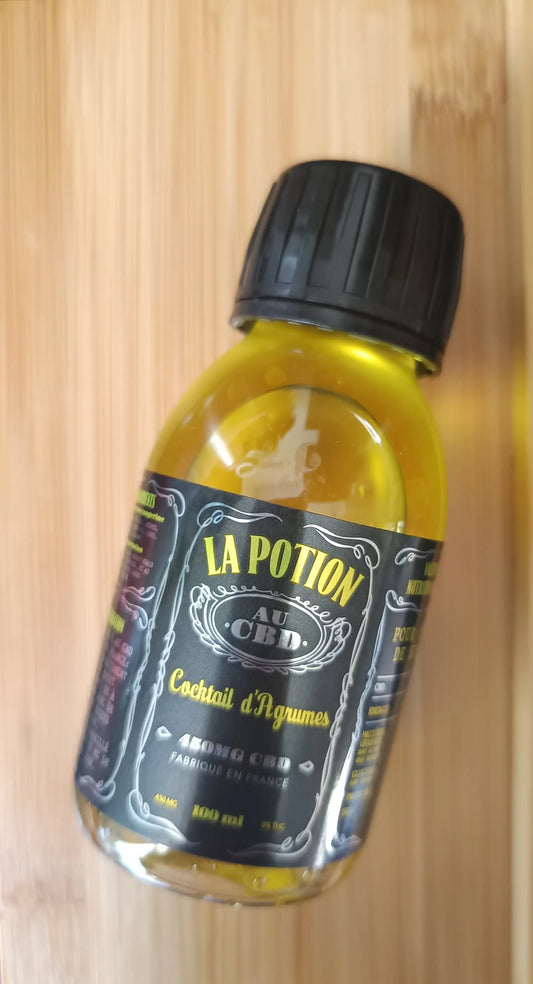 Sirop CBD Cocktail d'agrumes- La Potion Avenue du H