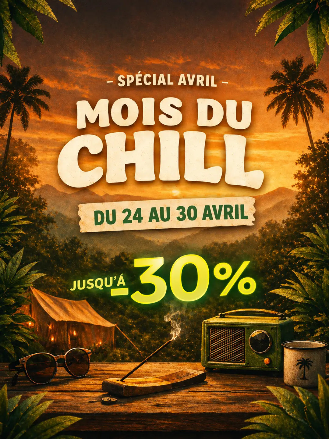 promo CBD du mois d'avril
