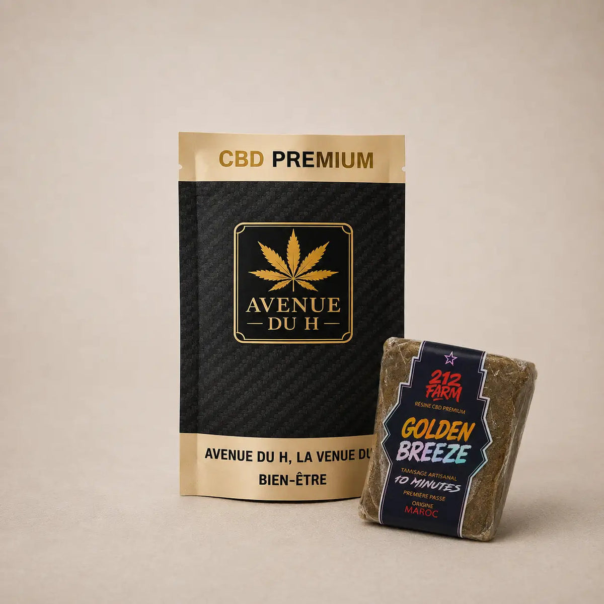 Golden breeze - Hash CBD Marocain Premium Avenue du H
